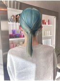 【CRES三木すみれ】タイトアレンジ！ターコイズブルー