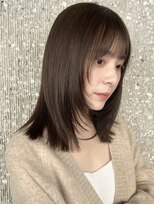 ローネス ギンザ(LONESS ginza)&nbsp;ストレートスタイルでも可愛いミディアムレイヤー◎