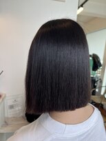 スキル 石岡(SKILL) 髪質改善ストレート/アッシュブラック