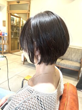 ネオリーブサイン 大森店(Neolive sign) 美シルエットな丸みショートボブ 【大森】