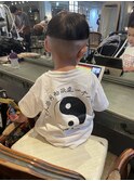 タラちゃんカット　キッズカット
