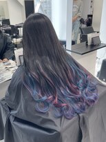 アライブ キチジョウジ(ALIVE Kichijoji)&nbsp;ピンク&ブルーミックスグラデーションカラー