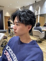 フィゼル あべのルシアス店(Aujua fizelle) オシャモテ簡単スタイリングパーマ *佐藤 空