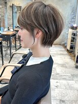 アフロート ルヴア(AFLOAT RUVUA)&nbsp;似合わせ ショート ボブ 30代 40代 小顔 新宿 ひし形 前上がり