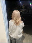ホワイトベージュ☆ブリーチ2回