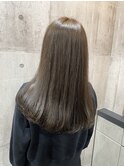 ブリーチなしグレージュ