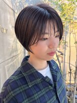 美容室 ビ フェスカ(B FESCA)&nbsp;ハンサムショート20代30代40代ショートボブ丸みショート◎