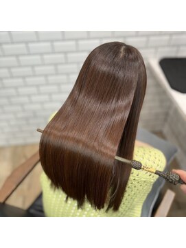 ベルダ 高槻(BELDAD) 髪質改善トリートメントブリーチなしダブルカラー