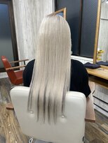 ヘアスタジオワン 藤沢店(HAIR STUDIO ONE)&nbsp;ホワイトミルクティーブラックインナーメッシュ