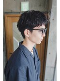 メンズショートパーマ