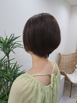 アイコニックナゴヤ(AIconic nagoya) くびれショート/アッシュ/丸み/ひし形(by木村)