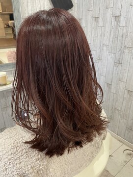 セレンディピティ(SERENDIPITY) ボルドーブラウン/ボルドーレッド/ブリーチ無しカラー/野幌/江別