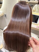 ジーナ 福岡天神(Zina) ほんのりピンクベージュ×髪質改善