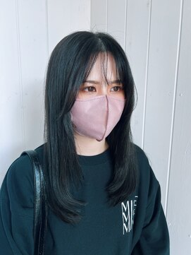 ココロヘアー 住吉店(Cocolo hair) 似合わせカット&アディクシーブルーブラックカラー