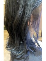 アイム(I&M)&nbsp;ロブ×インナーブルー/美髪矯正/髪質改善/縮毛矯正/高知市/