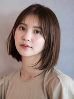 ガーデンヨコハマエスト(GARDEN YOKOHAMA est)&nbsp;似合わせカット　大人ガーリー　ミディアムレイヤーカット