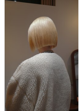 オーパスバイアンブルリュクス 池袋(Opus by ambleluxe) 池袋/U24/ケアブリーチ/ハイトーン/ブリーチ/ボブ