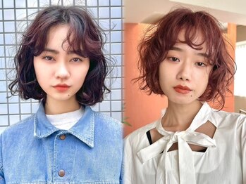 ノーム(norm)の写真/再現性の高いデザインパーマが好評♪柔らかい質感のニュアンスパーマからツヤ感のあるくるくるパーマも◎