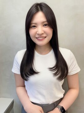 ケンジ 平塚ラスカ店(KENJE) くびれロング/ロングレイヤー/ダークブラウン/ダークグレージュ