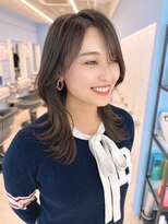 モナザスカイ 栄(MONA the SKY)&nbsp;【MONA】シフォンブラウン/くびれヘア/ラテカラー/グレージュ