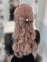 ヘアセットサロン ミント(Hair set salon MINT)&nbsp;立体リボンハーフアップ☆