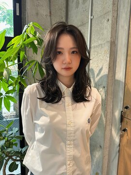 オムズポカ 栄矢場町店(OM's poka) 韓国レイヤー×オリーブグレージュ