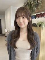 チオ(Chio)&nbsp;【富山】大人可愛いシースルーバング×くびれセミロング