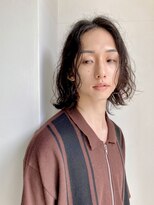 アスティブランシュ(Asti blanche)&nbsp;メンズパーマ ミディアムパーマ 癖毛風パーマ