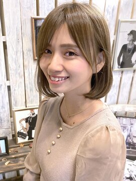 ジュール(Jule) 私、この髪型が好き!!キュートスマイルなワンカールボブ