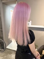 派手髪・ハイトーンカラー・デザインカラー・ブリーチ専門美容室&nbsp;ピンクピンクカラーホワイトピンクピンクヘアピンクベージュ