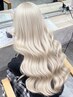 【*黒染めはがし★ムラ修正もお任せ♪】ブリーチ3回+カラー+トリートメント