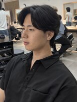 シーフ 千葉(Cyf)&nbsp;MEN’S/リバースセンターパート/ニュアンスパーマ/Ryoka
