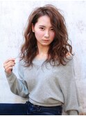 【warmth(大槻)】赤みを抑えた艶カラーはアッシュベージュ