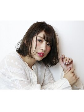 ネス(ness) [RIMMA]大人かわいい/ナチュラルボブ/グレーパール/ワンカール