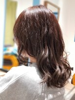 ヘアーメイク コラソン(hair make corazon)&nbsp;似合わせカットメルティカラー着物フェミニンロング