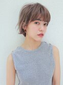 [Ravo]ハイトーンピンクベージュ　ショートボブ