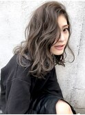 『アッシュグレージュ ×無造作カール』ボブディ☆