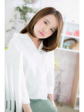 ミック 日暮里店(miq) まとまり、ツヤ感、ナチュラルミディa