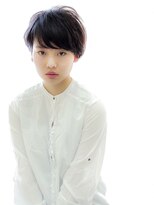 デイジー インデックスヘア 大島店(DAISY index hair) 大人可愛い20代30代40代小顔ワンサイドショートボブ丸み前下がり