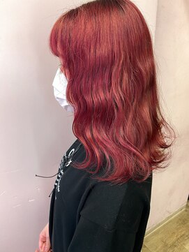 シェリエ(Cherie) チェリーレッド/ワインレッド/ボルドーカラー/深紅/レッドカラー