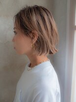 ヘアアンドリラクゼーション シャッセ(Hair&Relaxation SASE)&nbsp;外ハネコンパクトボブ
