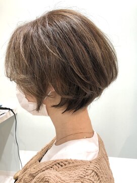 シュガーイシノマキ(SUGAR ishinomaki) ハイライト×シースルーショート小顔シルエット