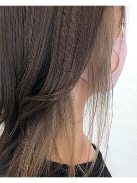 リアン 熊谷本店(Rien) インナーカラー×ベージュ