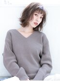 やわらかシースルーボブ