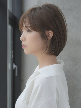 エインアンリー 表参道(AIN.ANLY.) 前髪あり大人ショートボブ20代30代40代【AIN.表参道】川原大地