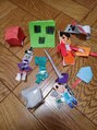 ピカソ ほなみ店&nbsp;マイクラ(ゲーム)好きの子供たちが折り紙で作りました！！