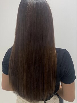 ビューバイネオリーブ 用賀店(Beau'r by neolive) グレージュカラーボブウルフ黒髪ココアベージュ