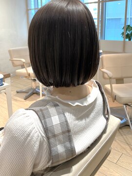 アフロート ディル(AFLOAT D'L) 大人可愛い前下がりボブ×ナチュラルボブ×ミニボブ20代30代40代