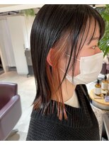 サラジュ 梅田店(SARAJU)&nbsp;saraju サブリ　インナーハイライト　ピンクベージュ