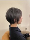 tuuli☆20代30代40代小顔ショート外ハネボブアッシュ